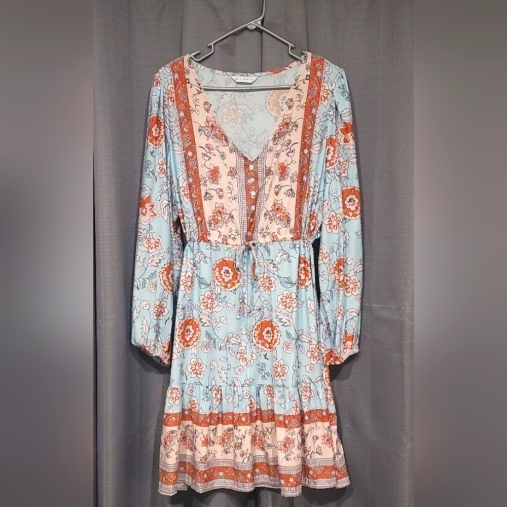 Boho Dress Large